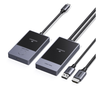 Konwerter UGREEN Bezprzewodowy nadajnik i odbiornik HDMI CM737 1080p 30m